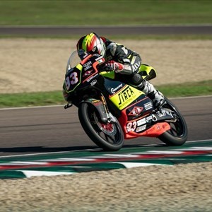 Guido Pini nella scorsa gara di Imola