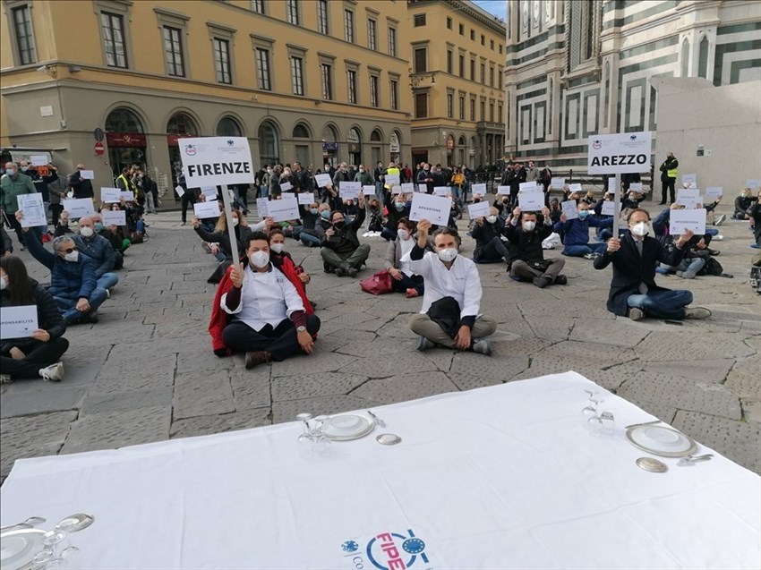 un momento della manifestazione