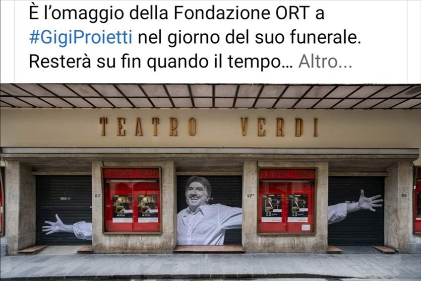 L'omaggio a Proietti