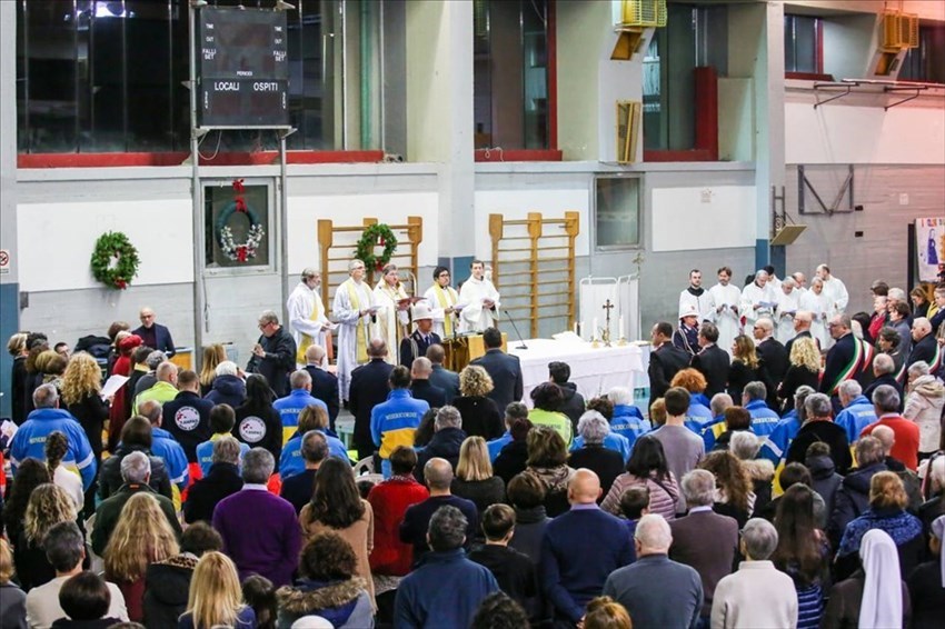 Messa di Natale Barberino dopo terremoto