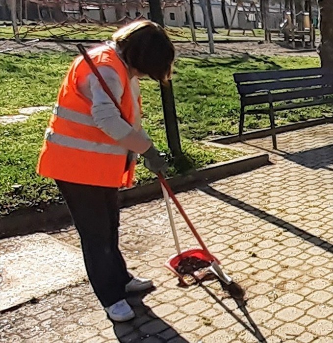 Ancora Patrizia ai giardini di Campo di Marte