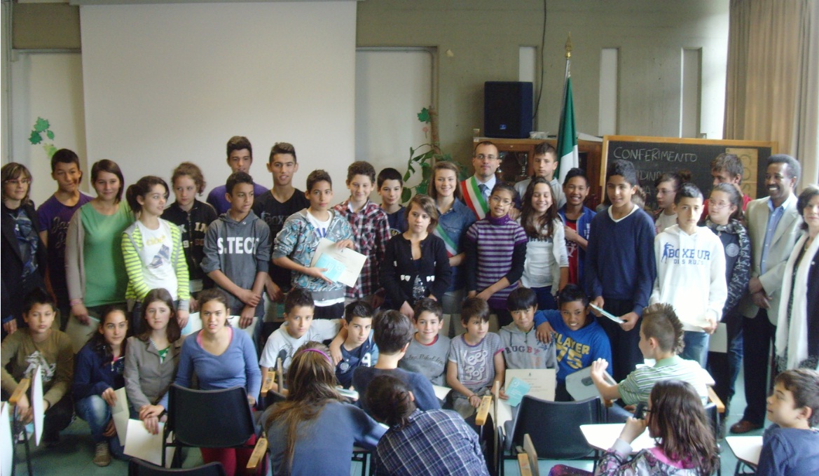 Borgo. Cittadinanza onoraria a 31 figli di immigrati. La foto...