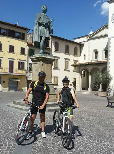 A Roma in Mountain Bike per Emergency. Prima tappa