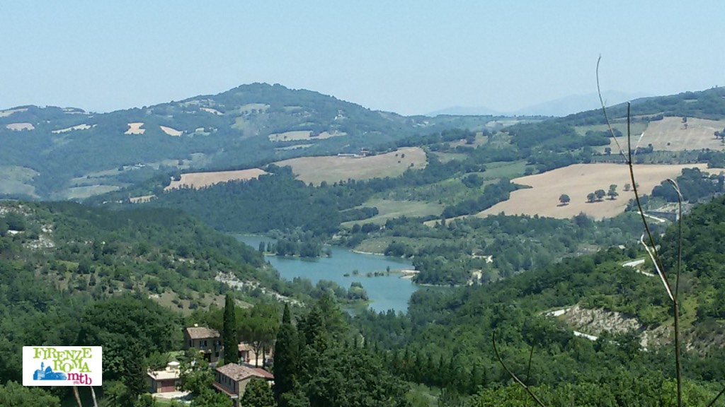 Firenze Roma in Mountain Bike. 5°-6°-7° tappa attraverso l'Umbria