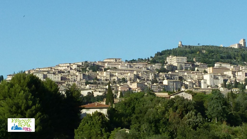 Firenze Roma in Mountain Bike. 5°-6°-7° tappa attraverso l'Umbria