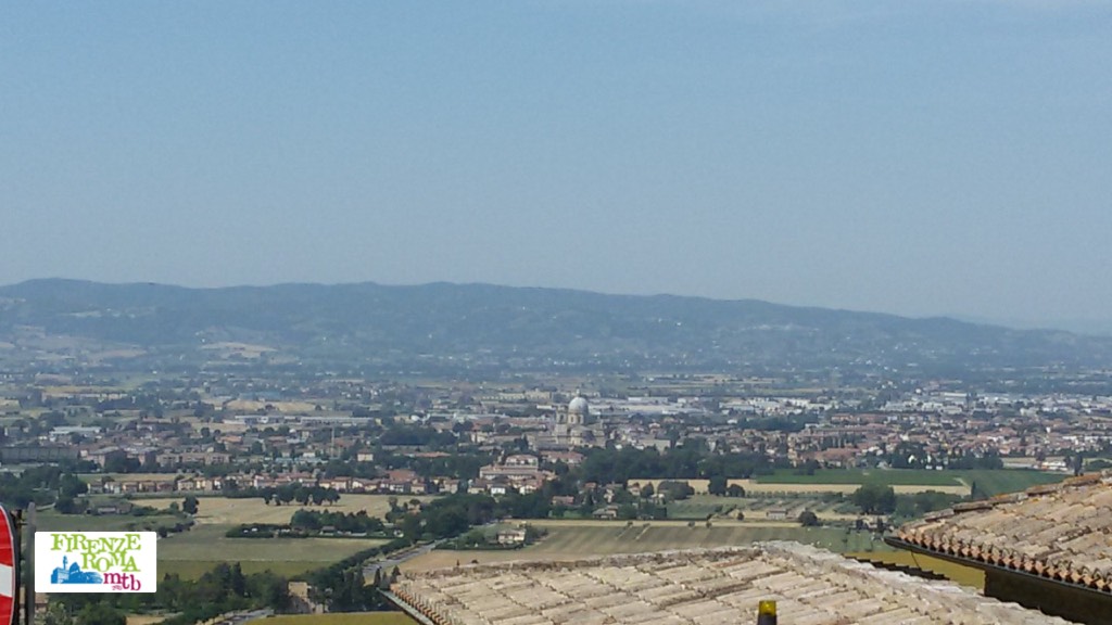 Firenze Roma in Mountain Bike. 5°-6°-7° tappa attraverso l'Umbria