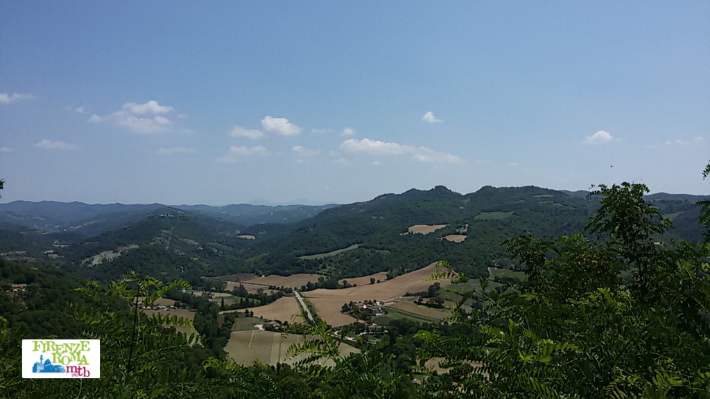 Firenze Roma in Mountain Bike. 5°-6°-7° tappa attraverso l'Umbria