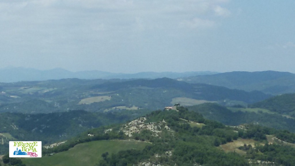 Firenze Roma in Mountain Bike. 5°-6°-7° tappa attraverso l'Umbria