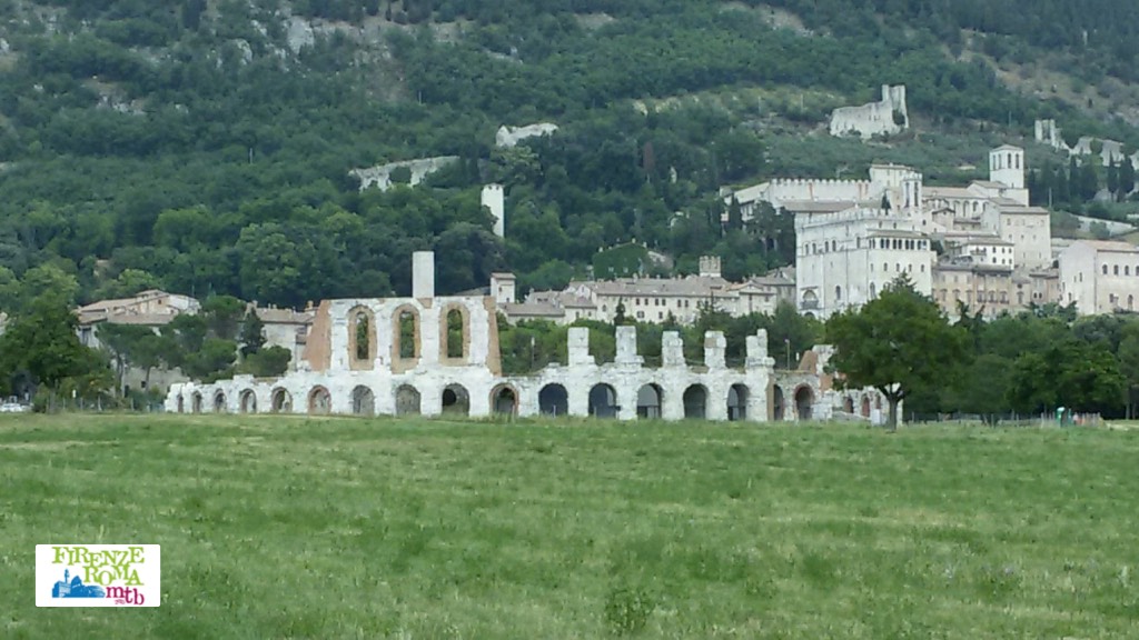 Firenze Roma in Mountain Bike. 5°-6°-7° tappa attraverso l'Umbria