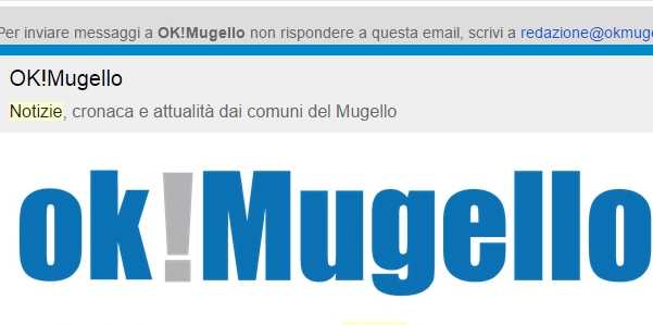 Torna la newsletter di OK!Mugello. Le novità, parliamone di domenica