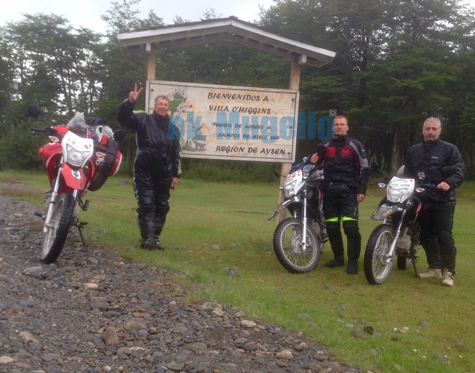 Nel profondo sud cileno tra pioggia, freddo e ghiaccio. In moto fino alla fine del mondo