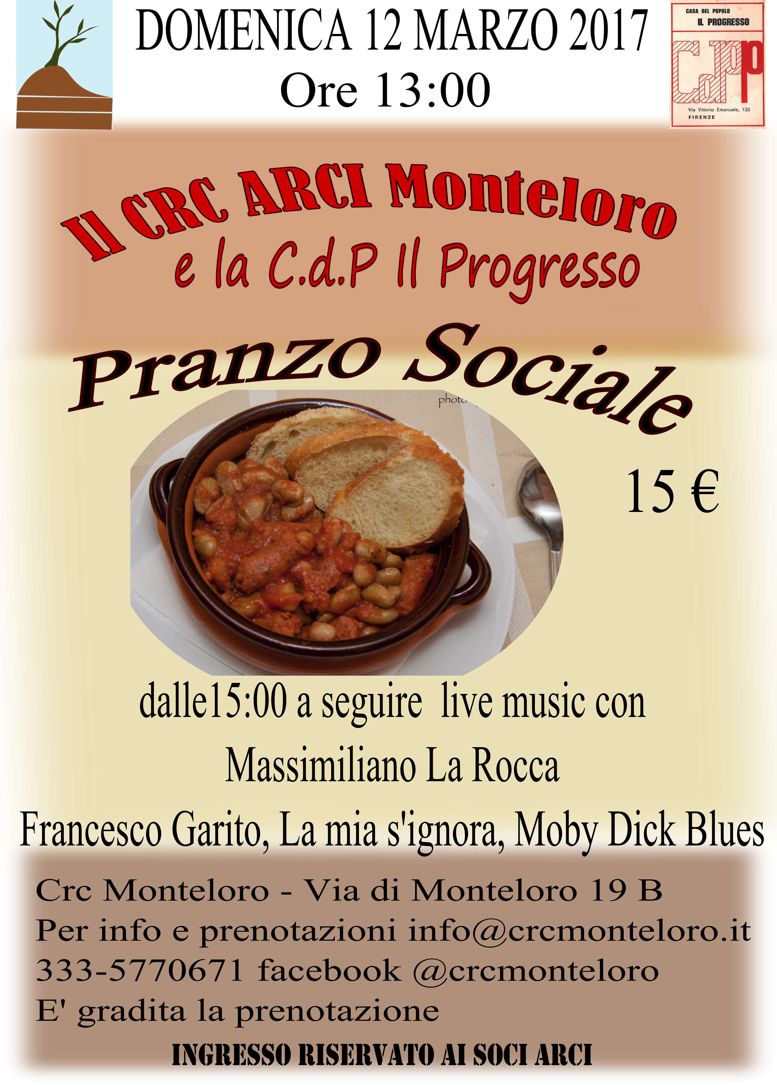 Pranzo Sociale a Monteloro