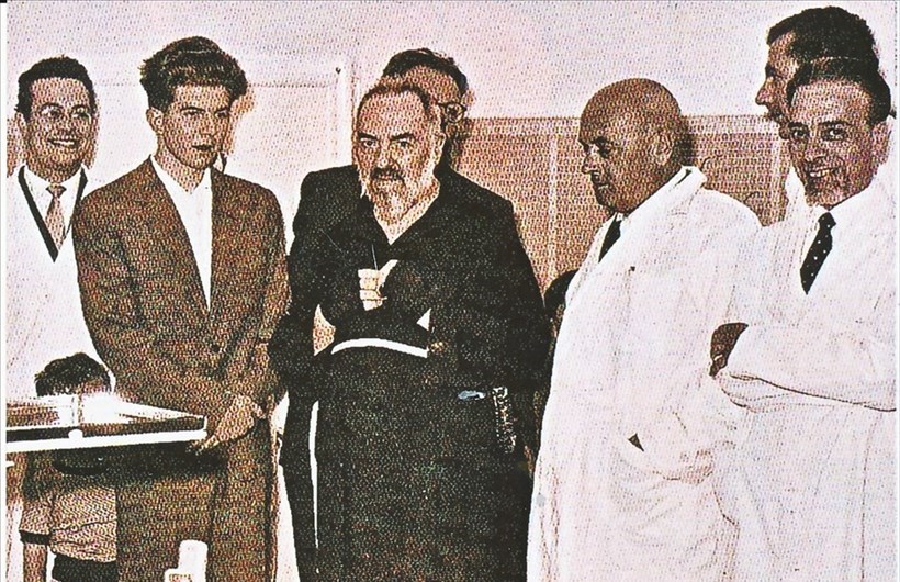 Sanguinetti e la Casa Sollievo Della Sofferenza